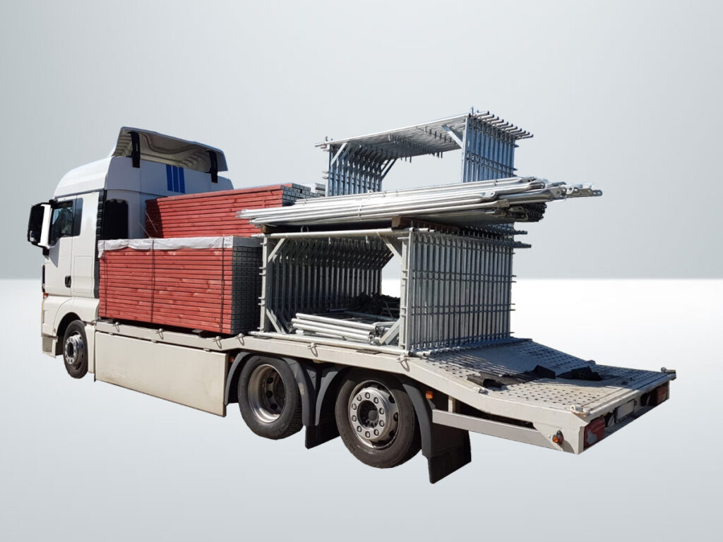 Transport rusztowania